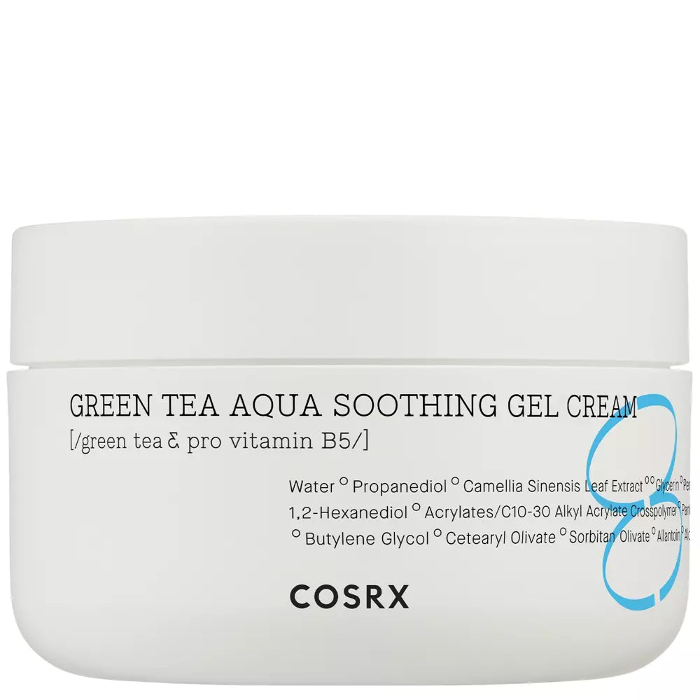 COSRX Hydrium Green Tea Aqua Soothing Gel Cream Calming Face Cream