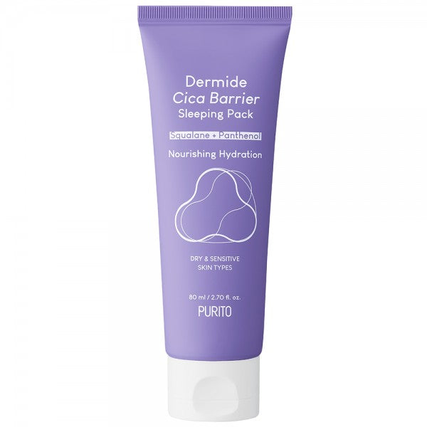 PURITO Dermide Cica Barrier Sleeping Pack - myhomeskin.com