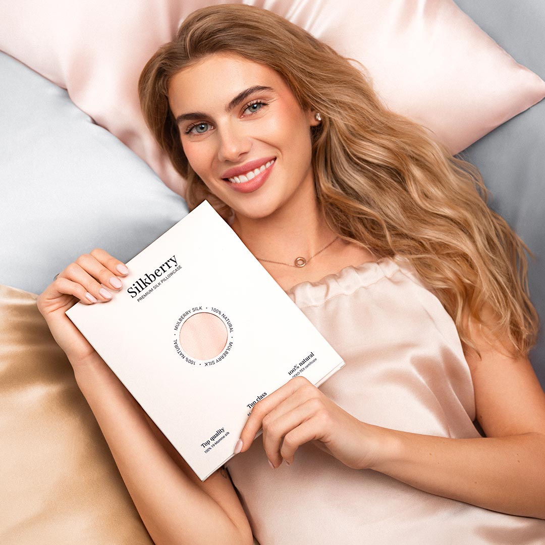 Natural 100% silk pillowcase