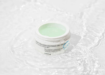 COSRX Hydrium Green Tea Aqua Soothing Gel Cream Calming Face Cream