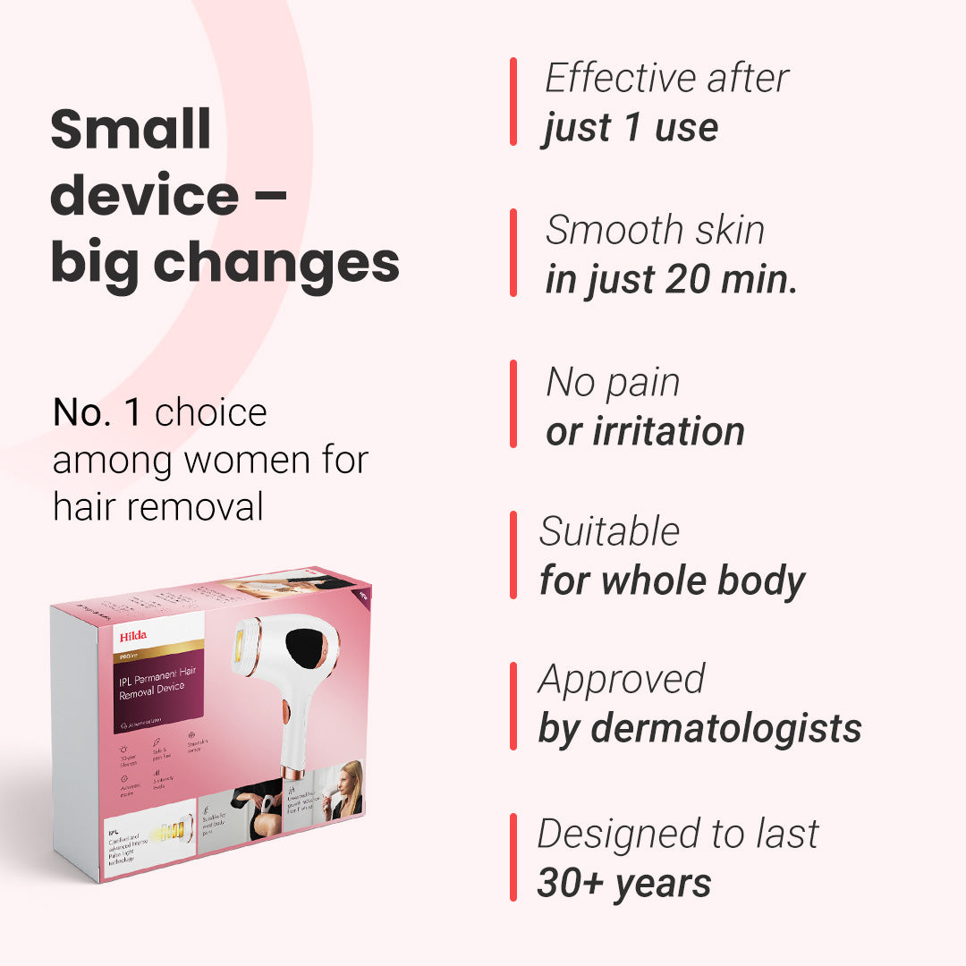 Permanent hair removal device