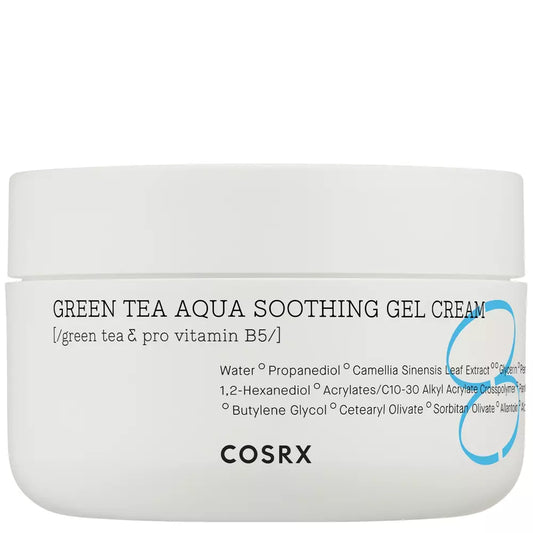 COSRX Hydrium Green Tea Aqua Soothing Gel Cream Calming Face Cream