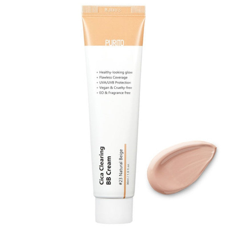 PURITO - Cica Clearing BB Cream #23 natural beige - myhomeskin.com