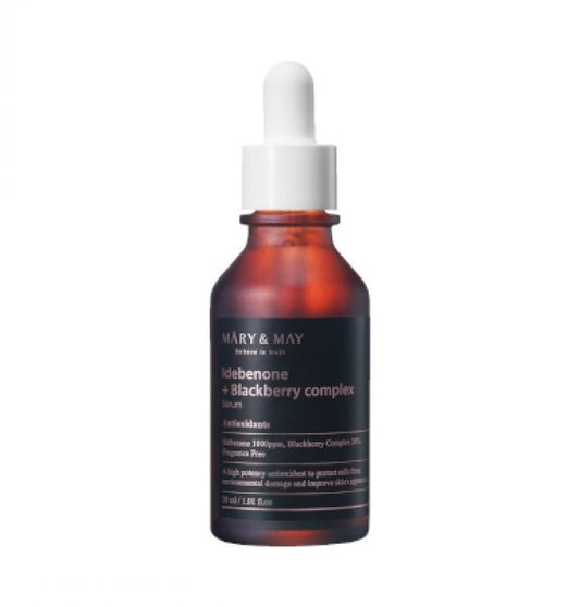 MARY & MAY Idebenone + Blackberry Complex Serum - myhomeskin.com