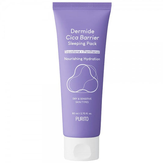PURITO Dermide Cica Barrier Sleeping Pack - myhomeskin.com
